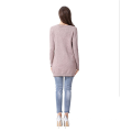 PK18A73HX Pullover Women Dress Cuello redondo Cashmere Sweater